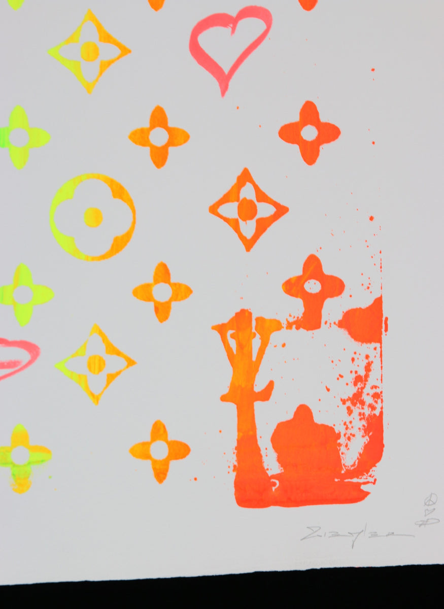 ▷ My Kid Just Ruined My Louis Vuitton (fluo pink) by Ziegler T, 2019, Print