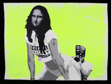Load image into Gallery viewer, Twerking Lisa (fluo yellow) by Ziegler T
