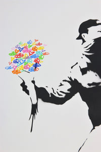 Peace Love and Anarchy ..... and Banksy by Ziegler T