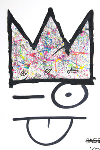 My Kid Just Ruined My Basquiat (Jackson Pollock Version) by Ziegler T