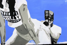Load image into Gallery viewer, Twerking Lisa (light blue) by Ziegler T
