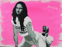 Load image into Gallery viewer, Twerking Lisa (fluo pink) by Ziegler T
