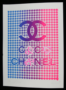 My Kid Just Ruined My Coco Chanel (blue & pink fluo) by Ziegler T