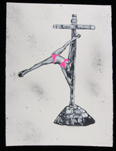 Load image into Gallery viewer, Pole Dance (Fluo Pink Bikini) by Ziegler T
