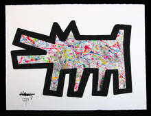 Load image into Gallery viewer, My Kid Just Ruined My Keith Haring III (Jackson Pollock version) by Ziegler T

