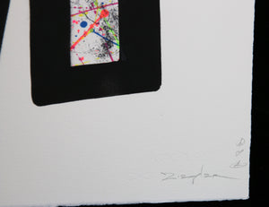 My Kid Just Ruined My Keith Haring III (Jackson Pollock version) by Ziegler T