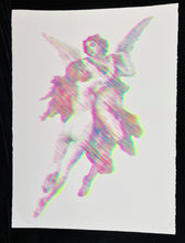 Load image into Gallery viewer, Amour Et Psyché Halftone on paper by ZIEGLER T
