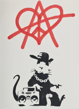 Load image into Gallery viewer, My Kid Just Ruined My Banksy III Red by Ziegler T
