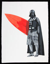 Load image into Gallery viewer, TCHEWY22 Happy Holiday, Darth - Signed painting on paper
