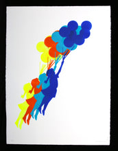 Load image into Gallery viewer, 70&#39;s Banksy Girl With Balloons by Ziegler T
