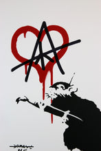 Load image into Gallery viewer, MY KID JUST RUINED MY BANKSY II on canvas by ZIEGLER T
